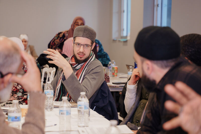 Imam Tom Facchine at ISLA Leadership Retreat 2025